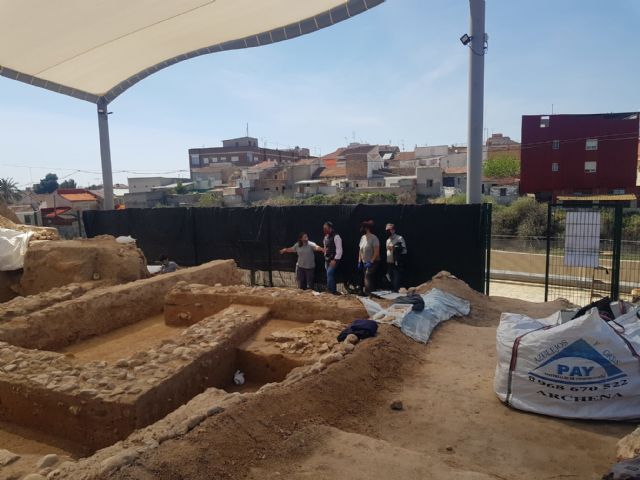 Cultura colabora con el Ayuntamiento de Librilla en la restauración del yacimiento romano de ´El Salitre´