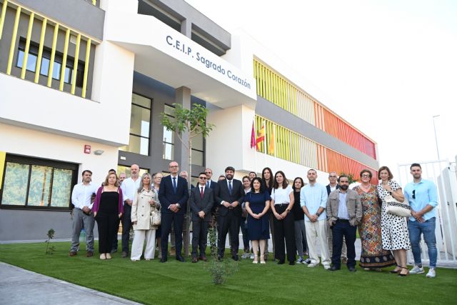El nuevo Colegio Sagrado Corazón de Librilla abre sus puertas con capacidad para más de 800 alumnos de Infantil y Primaria