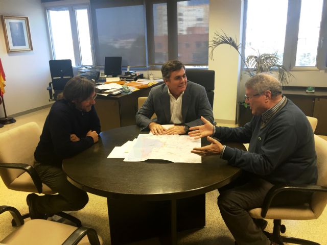 Reunión con el presidente de la Comunidad de Regantes de Librilla