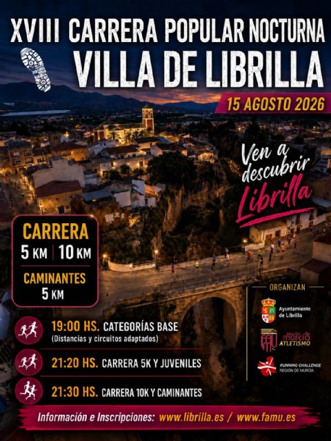 XVIII Carrera Popular Nocturna Villa de Librilla