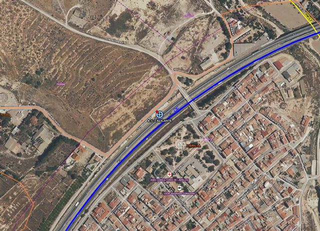 Grave accidente de trafico en la autovía a la altura de Librilla