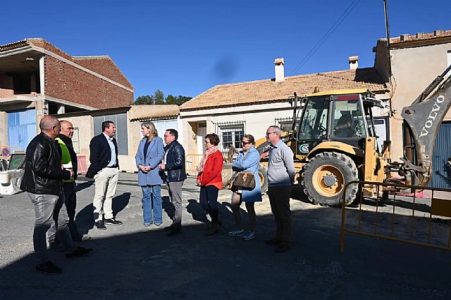 Dan inicio las obras de renovación de las infraestructuras en Fuente Librilla