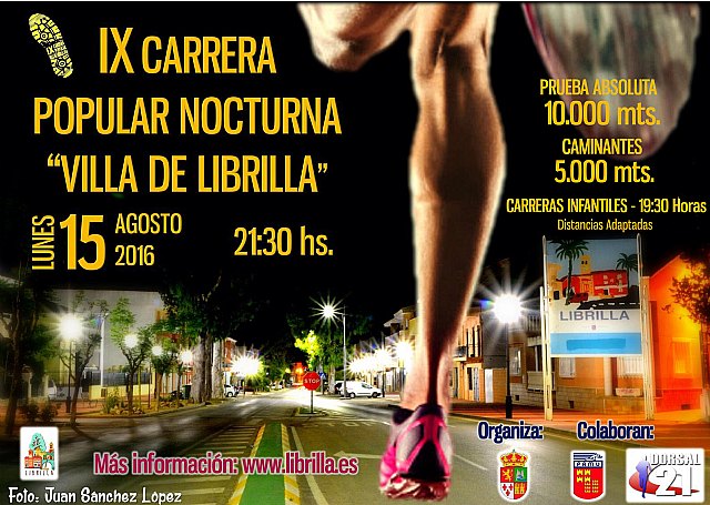 Un mes para correr y disfrutar en Librilla