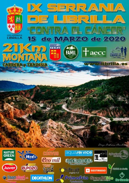 El 15 de marzo, Librilla acoge la 7ª cita de la TTF 2020