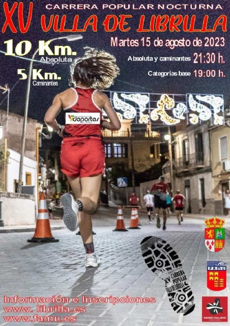 El 15 de agosto, noche de fiesta y RCH en Librilla