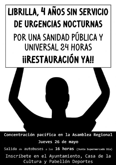 Librilla estará presente en la última sesión Plenaria de mayo de la Asamblea Regional