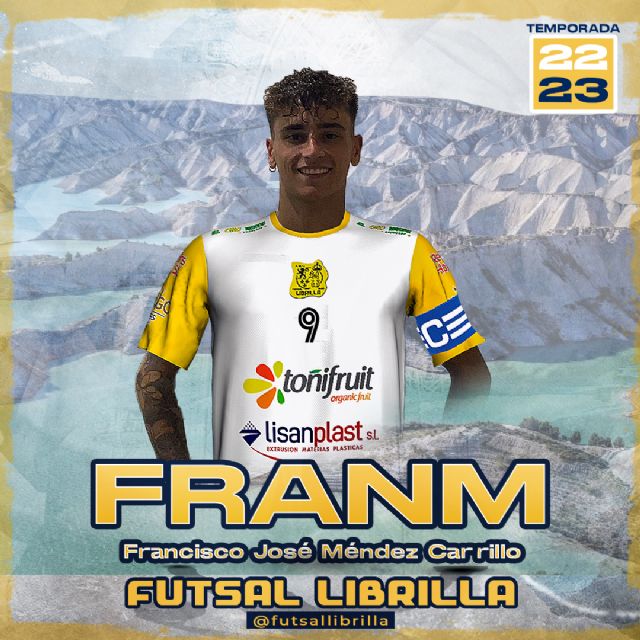 Francisco José Méndez retorna para jugar su cuarta temporada en Futsal Librilla