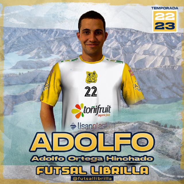 Adolfo Ortega se incorpora al proyecto de Futsal Librilla