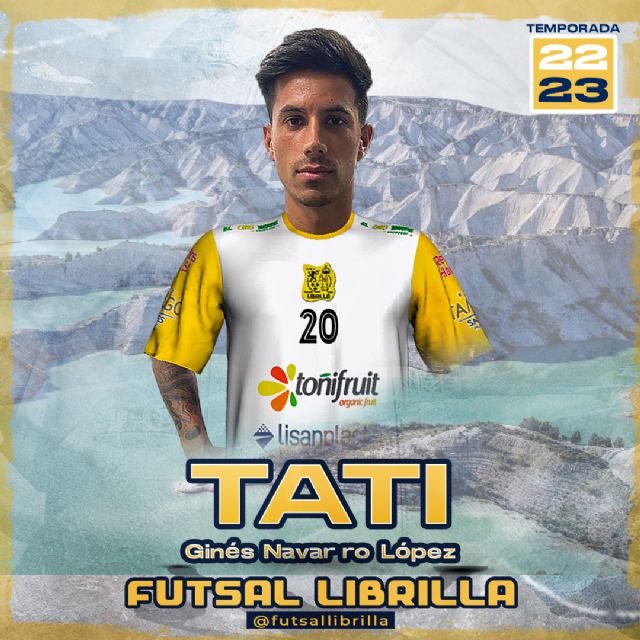 Ginés Navarro se incorpora al proyecto de Futsal Librilla